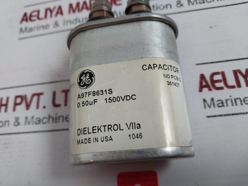 General Electric A97F8631S Capacitor 1500 Vdc 1046 361427