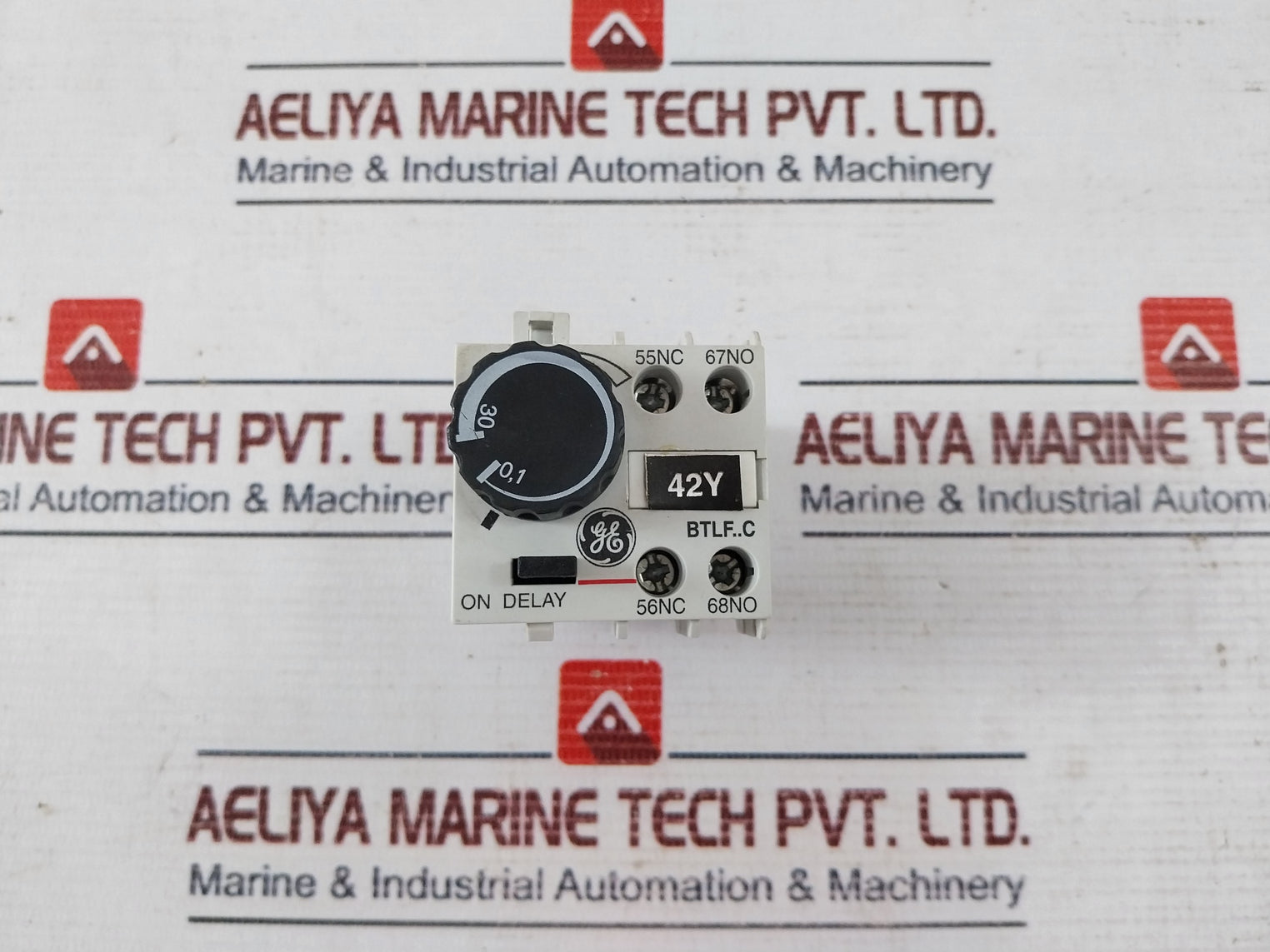 General Electric Btlf30C Btlf Pneumatic Timer Block Iec/En 60947-5-1 0.1-30S