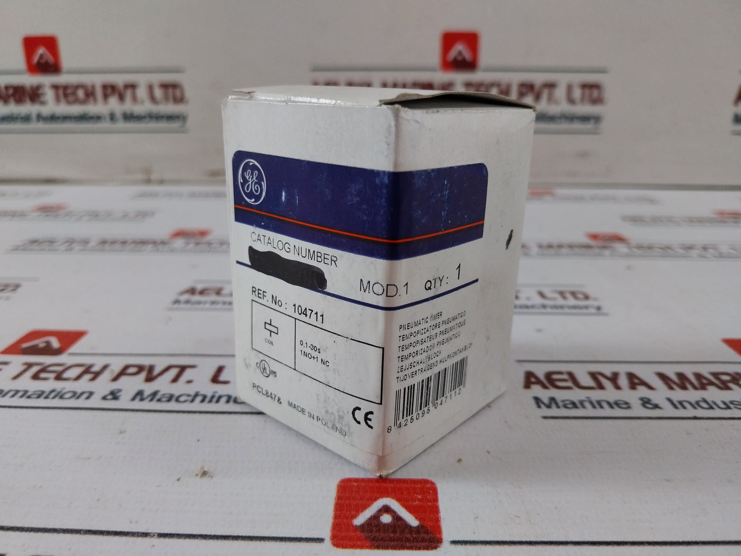 General Electric Btlf30C Btlf Pneumatic Timer Block Iec/En 60947-5-1 0.1-30S