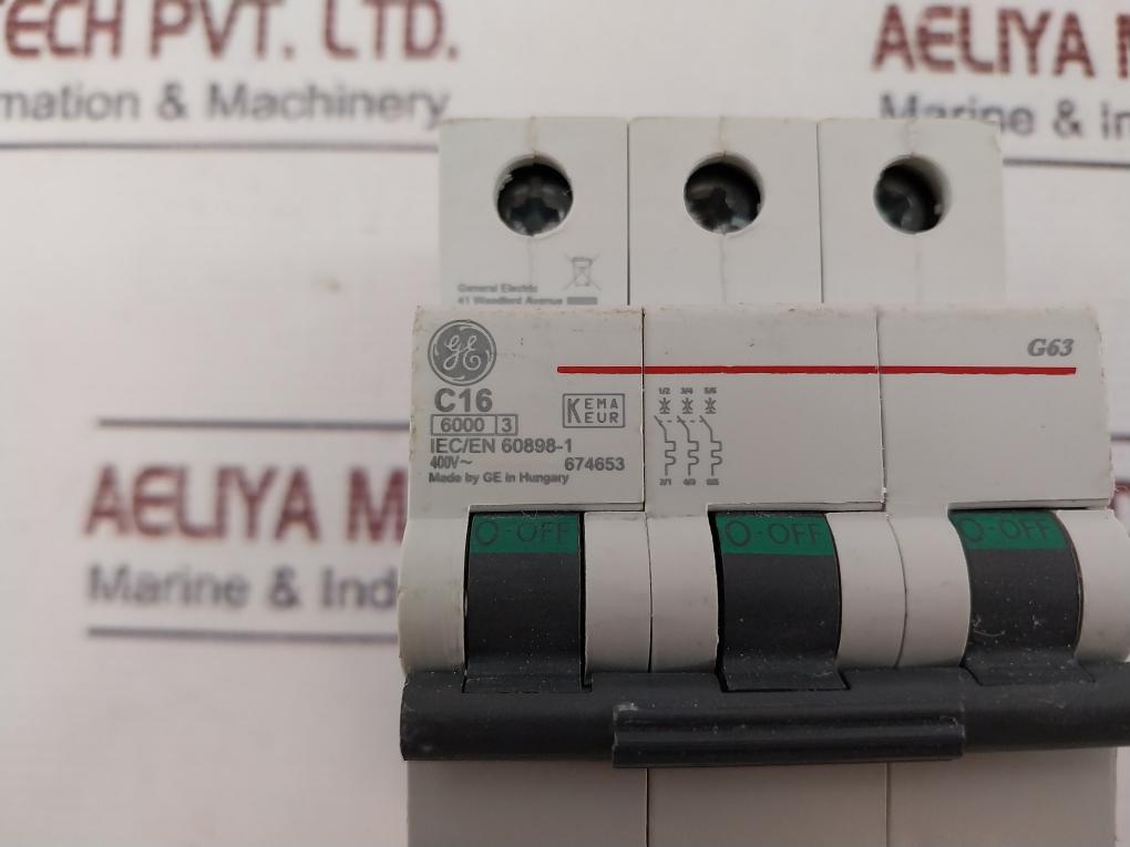 General Electric C16 Circuit Breaker 400V