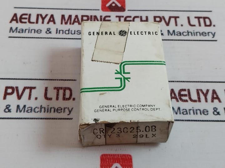 Lot of 3X General Electric C25.0B Overload Heater