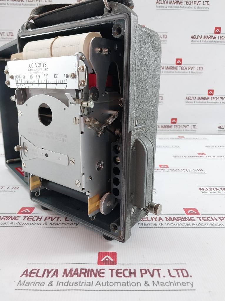 General Electric Cf1Vbk2-31N Recording Voltmeter 8Cf1Vbk2 0–140 / 280 Vac