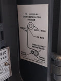 General Electric Cf1Vbk2-31N Recording Voltmeter 8Cf1Vbk2 0–140 / 280 Vac