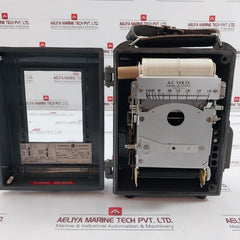 General Electric Cf1Vbk2-31N Recording Voltmeter 8Cf1Vbk2 0–140 / 280 Vac