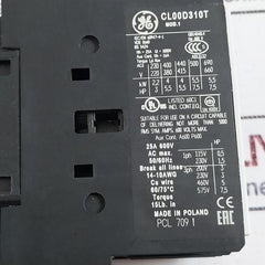 General Electric Cl00D310T Contactor 600V 25A