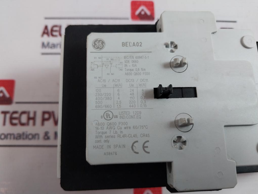 General Electric Cl04D310M Contactor 690V 60A