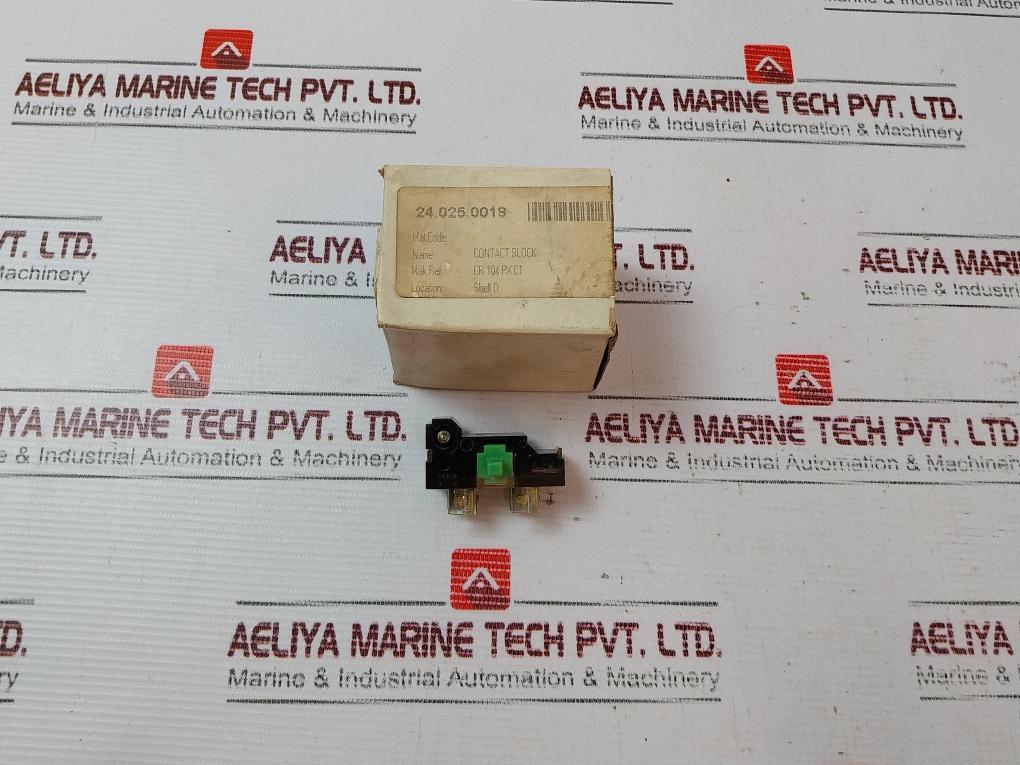 Lot Of 2X General Electric Cr104P Contact Block