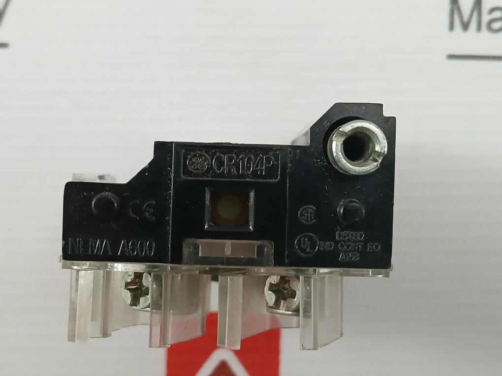 General Electric Cr104P Contact Block Nema-a600