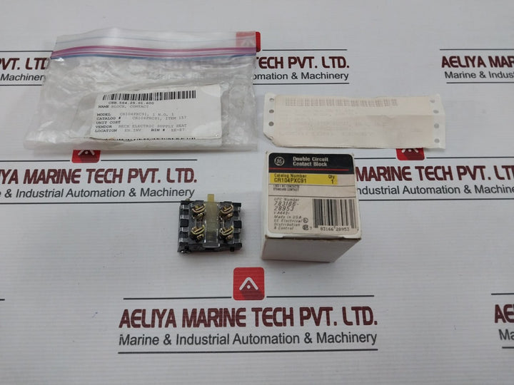 General Electric Cr104Pxc91 Contact Block