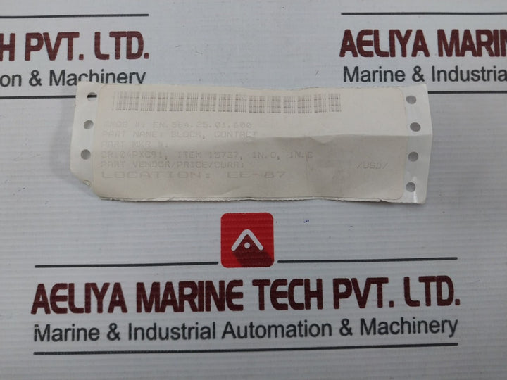 General Electric Cr104Pxc91 Contact Block