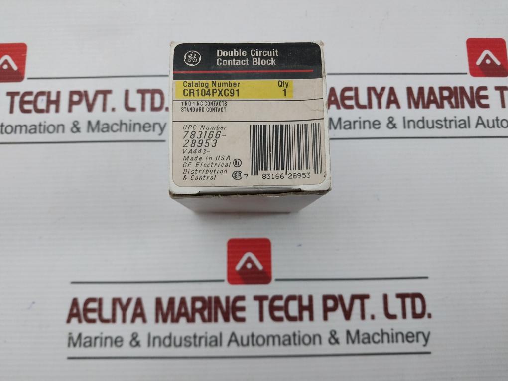 General Electric Cr104Pxc91 Contact Block