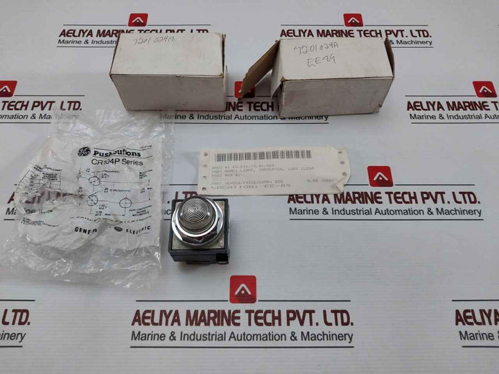 General Electric Cr104Pxg22 Indicator Light 120V Clear