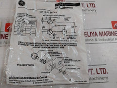 General Electric Cr104pbg00b1 Standard Pushbutton Less Contact (Black)