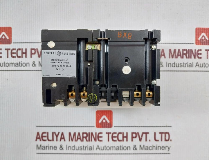 General Electric Cr122Ad02848Aa Pneumatic Time Delay Relay 24V Dc