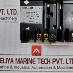 General Electric Cr122Ad02848Aa Pneumatic Time Delay Relay 24V Dc
