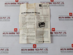 General Electric Cr122Ad02848Aa Pneumatic Time Delay Relay 24V Dc