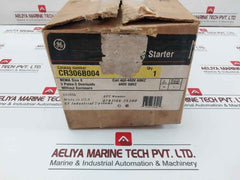 General Electric Cr306B004 Magnetic Starter 460-480V 60Hz