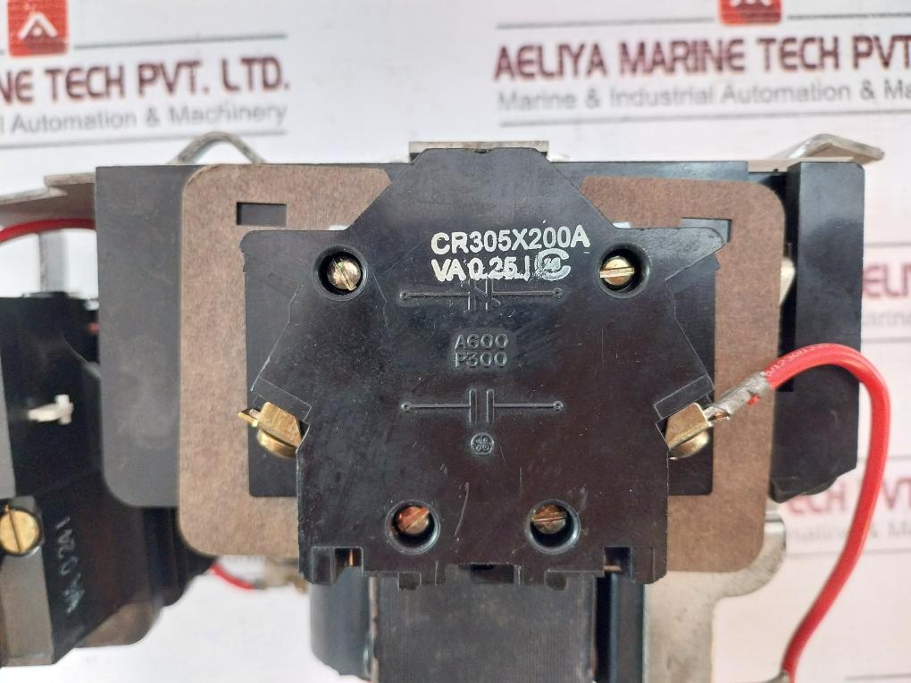 General Electric Cr306D002 Magnetic Starter 45Amp Ser A