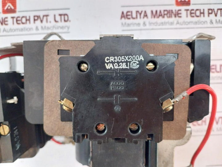 General Electric Cr306D002 Magnetic Starter 45Amp Ser A
