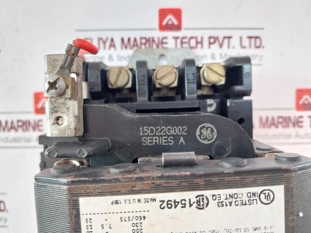 General Electric Cr306D002 Magnetic Starter 45Amp Ser A