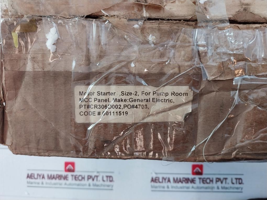 General Electric Cr306D002 Magnetic Starter 45Amp Ser A