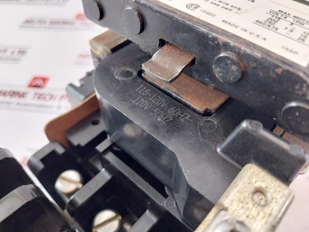 General Electric Cr306d002 Nema Size 2 Starter 45 A 120v Ac Coil