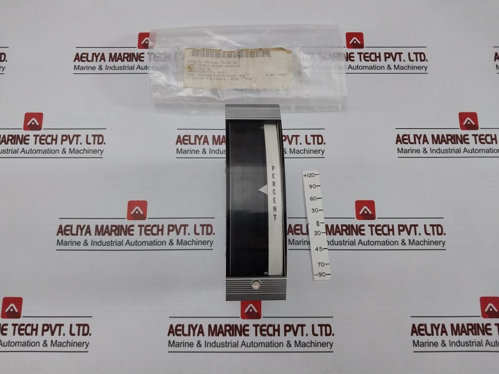 General Electric D-2840K10 H2 Percent Indicator Panel Meter 479581505-47