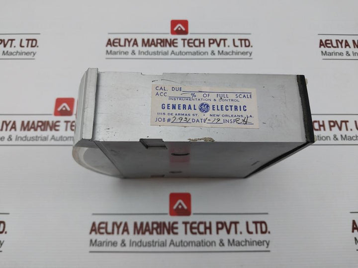 General Electric D-2840K10 H2 Percent Indicator Panel Meter 479581505-47