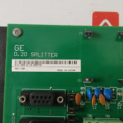 General Electric D.20 Splitter Pcb For Substation Controller Rev.15A