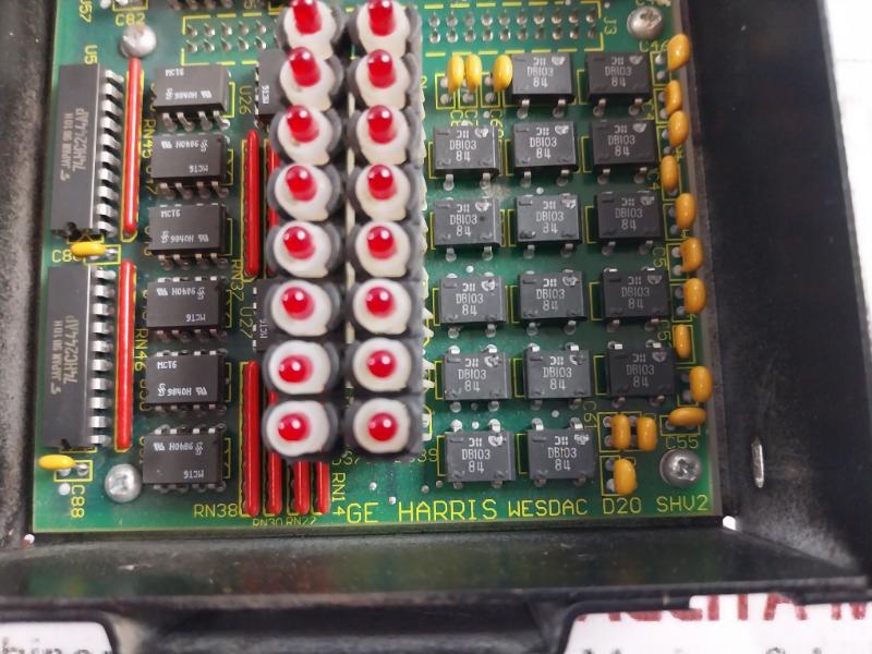 General Electric D20 Shv2 Harris Wesdac 121098-2060-12b