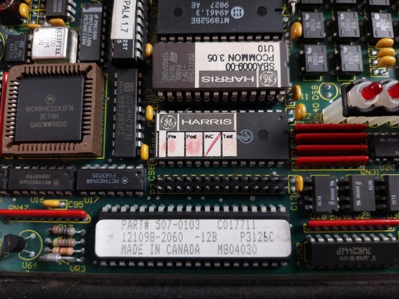 General Electric D20 Shv2 Harris Wesdac 121098-2060-12b