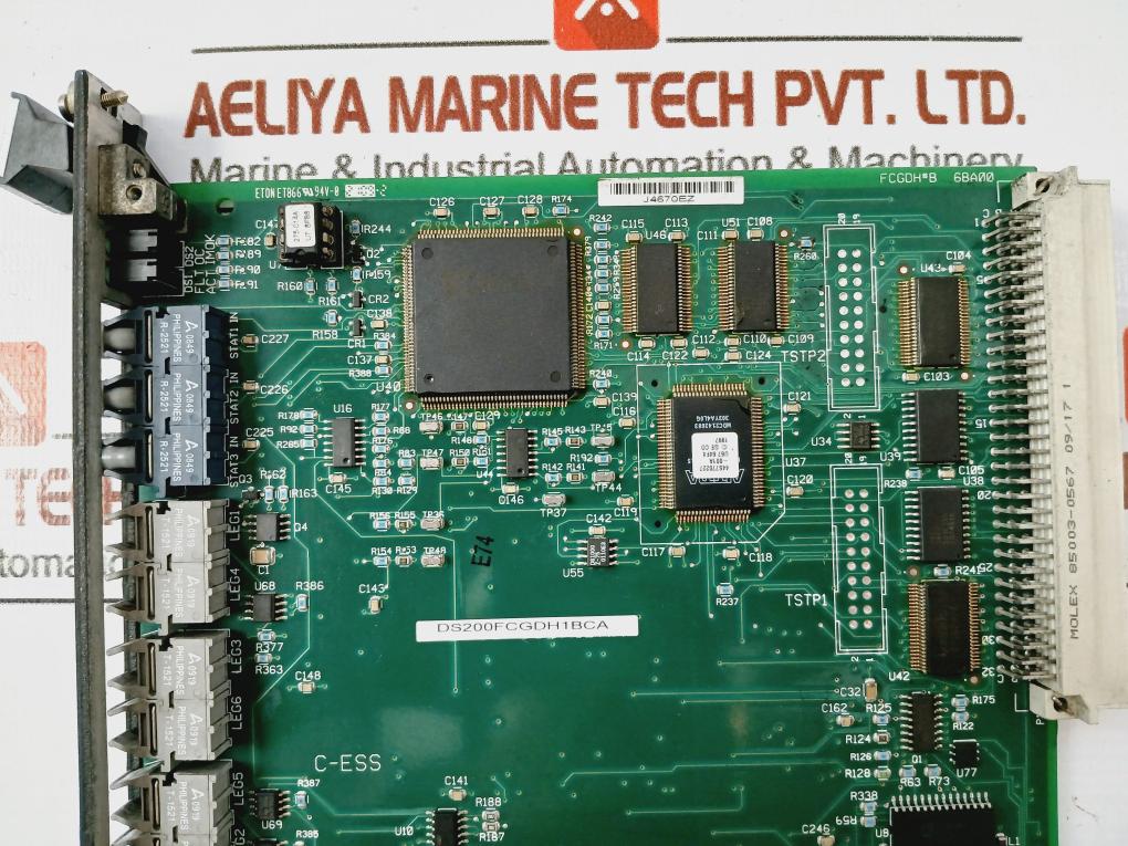 General Electric Ds200fcgdh1bca Control Module Pc Board
