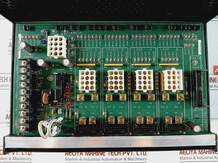 General Electric Ds200Vpblg1Aff Vme Backplane Board Module Ds2020Cmb0606C4D8D8E