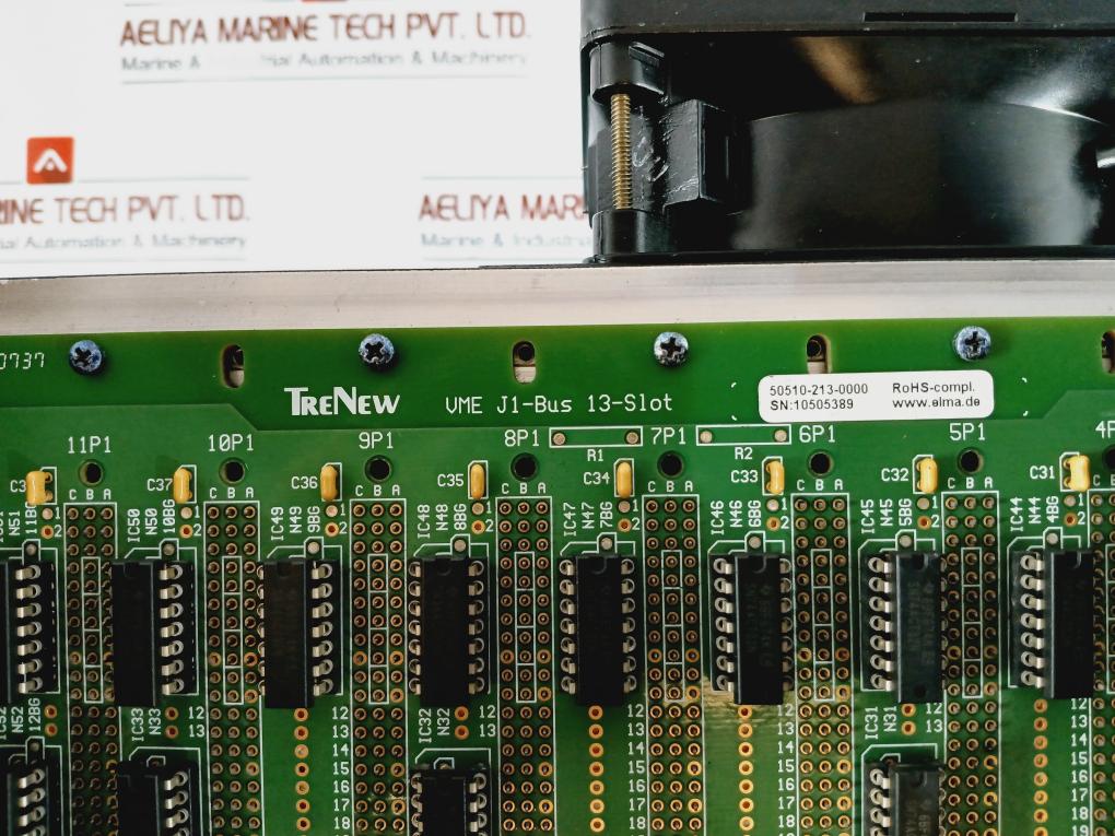 General Electric Ds200Vpblg1Aff Vme Backplane Board Module Ds2020Cmb0606C4D8D8E