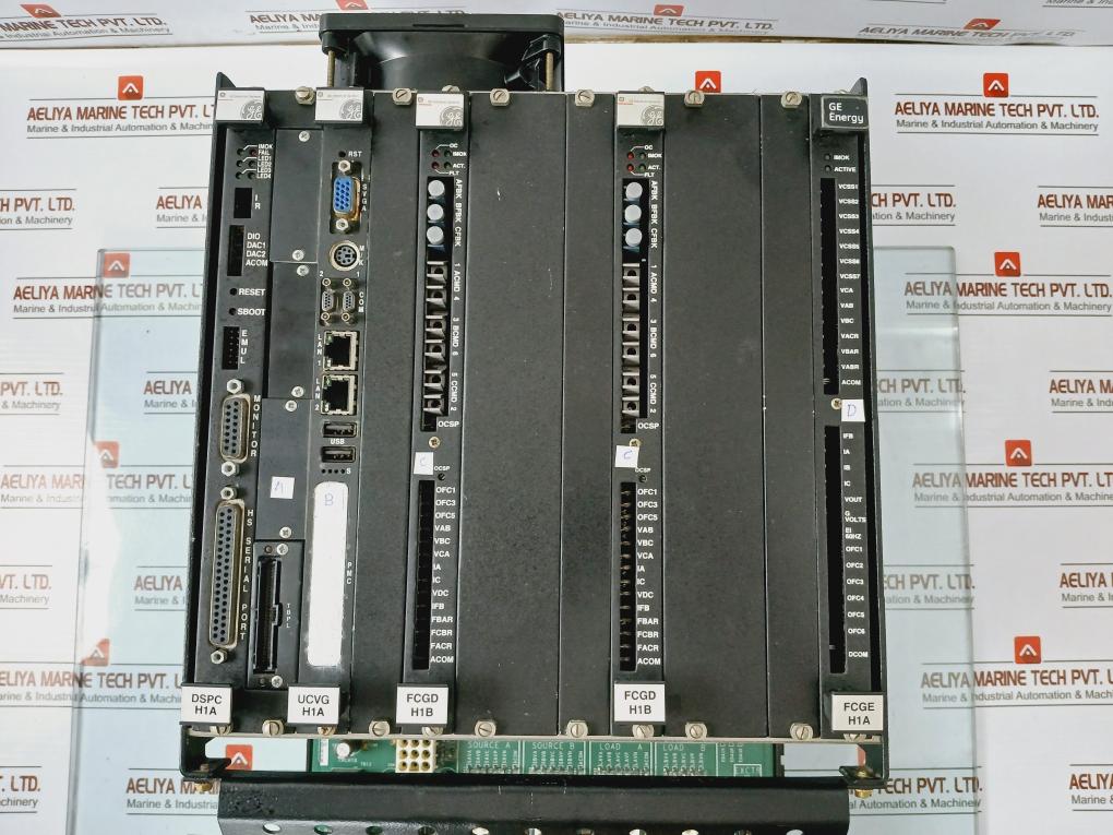General Electric Ds200Vpblg1Aff,Dspc H1A,Ucvg H1A, Fcgd H1B,Fcge H1A Module Rack