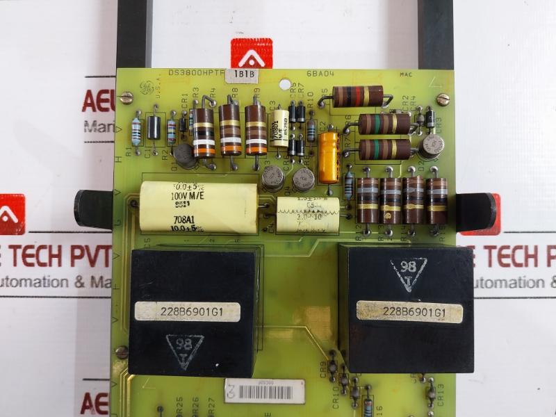 General Electric Hptf 6Da03 Printed Circuit Board 228B6901G1 X8611