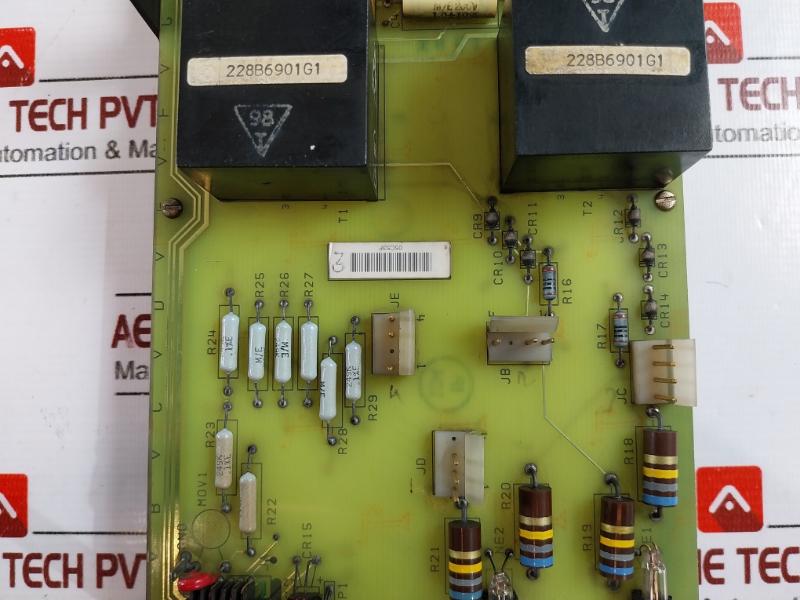 General Electric Hptf 6Da03 Printed Circuit Board 228B6901G1 X8611