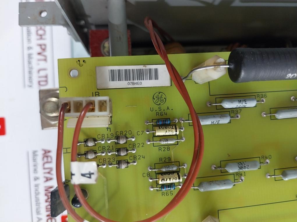 General Electric Ds3820sfeb Synchronous Field Exciter Module