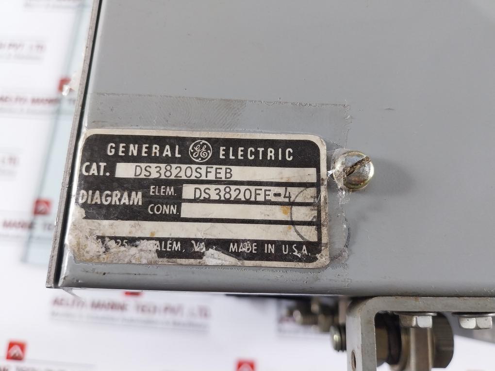 General Electric Ds3820sfeb Synchronous Field Exciter Module