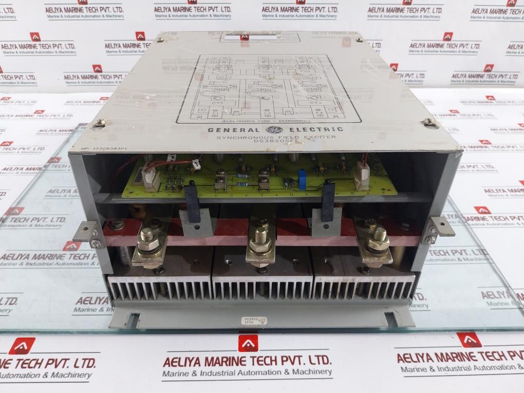 General Electric Ds3820sfeb Synchronous Field Exciter Module