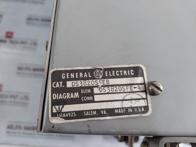 General Electric Ds3820sfeb Synchronous Field Exciter Module Ds3820sfe-4