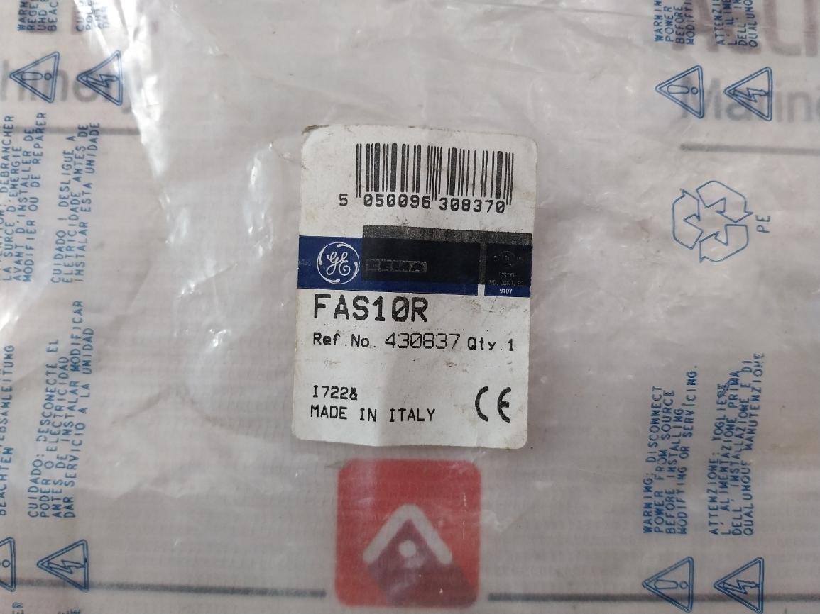 General Electric FAS10R Auxiliary Switch Contact