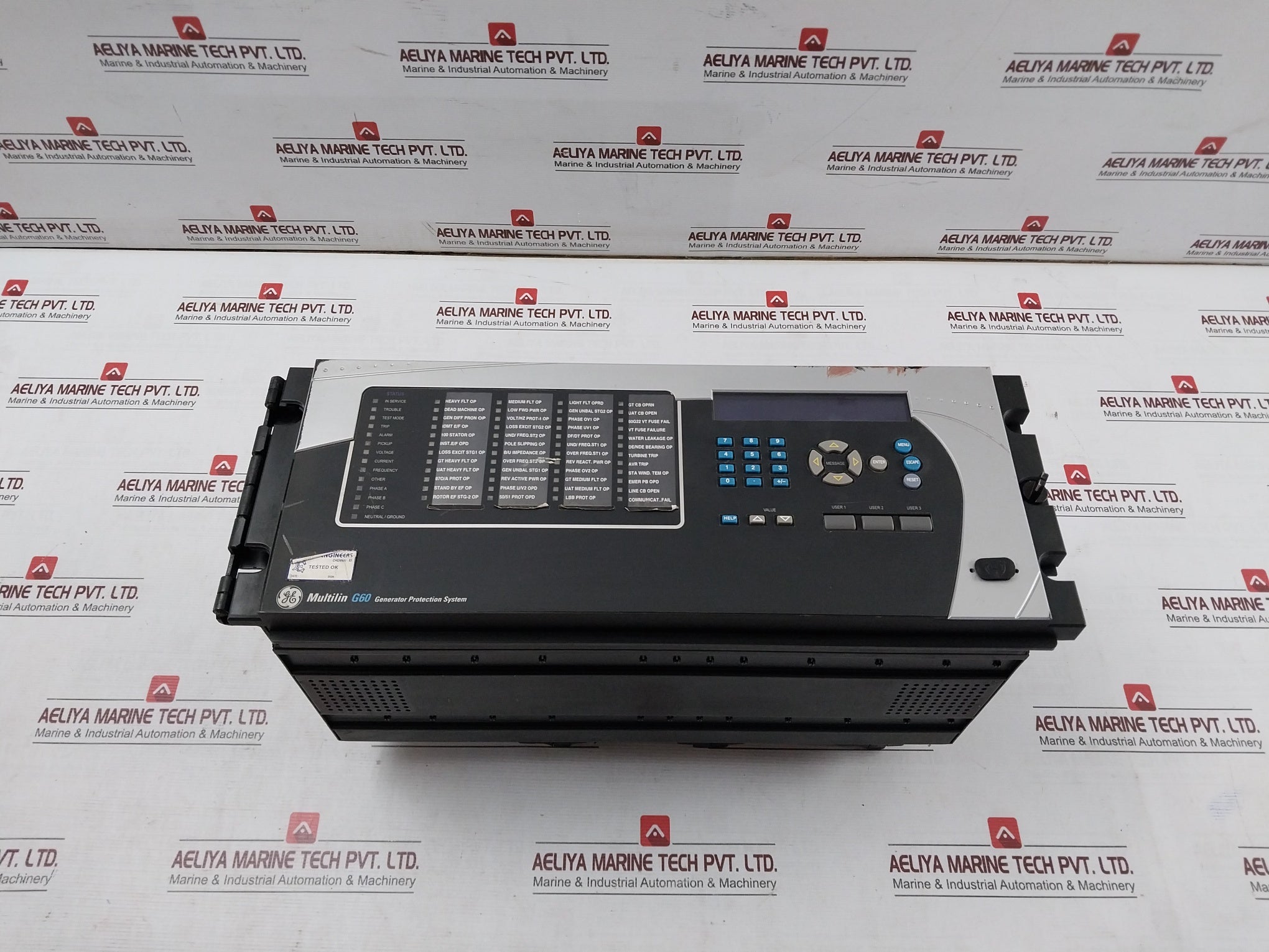 General Electric G60N00Hkhf8Lh6Dm8Lp6Tu4Lw67 Multilin G60 Ur Series Front Panel