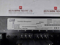 General Electric G60N00Hkhf8Lh6Dm8Lp6Tu4Lw67 Multilin G60 Ur Series Front Panel