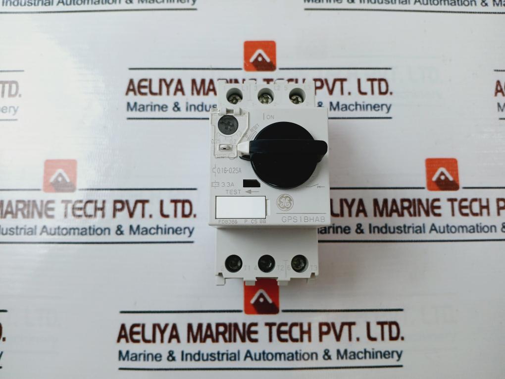 General Electric Gps1Bhab 3 Pole Manual Motor Starter 50/60Hz