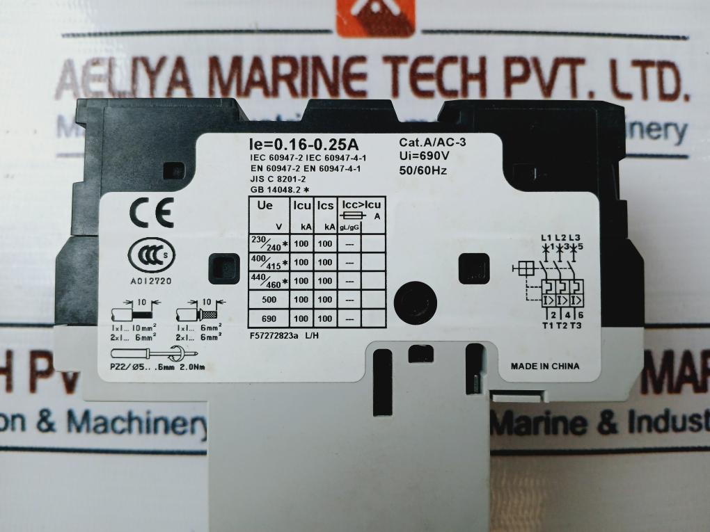 General Electric Gps1Bhab Manual Motor Starter 50/60Hz