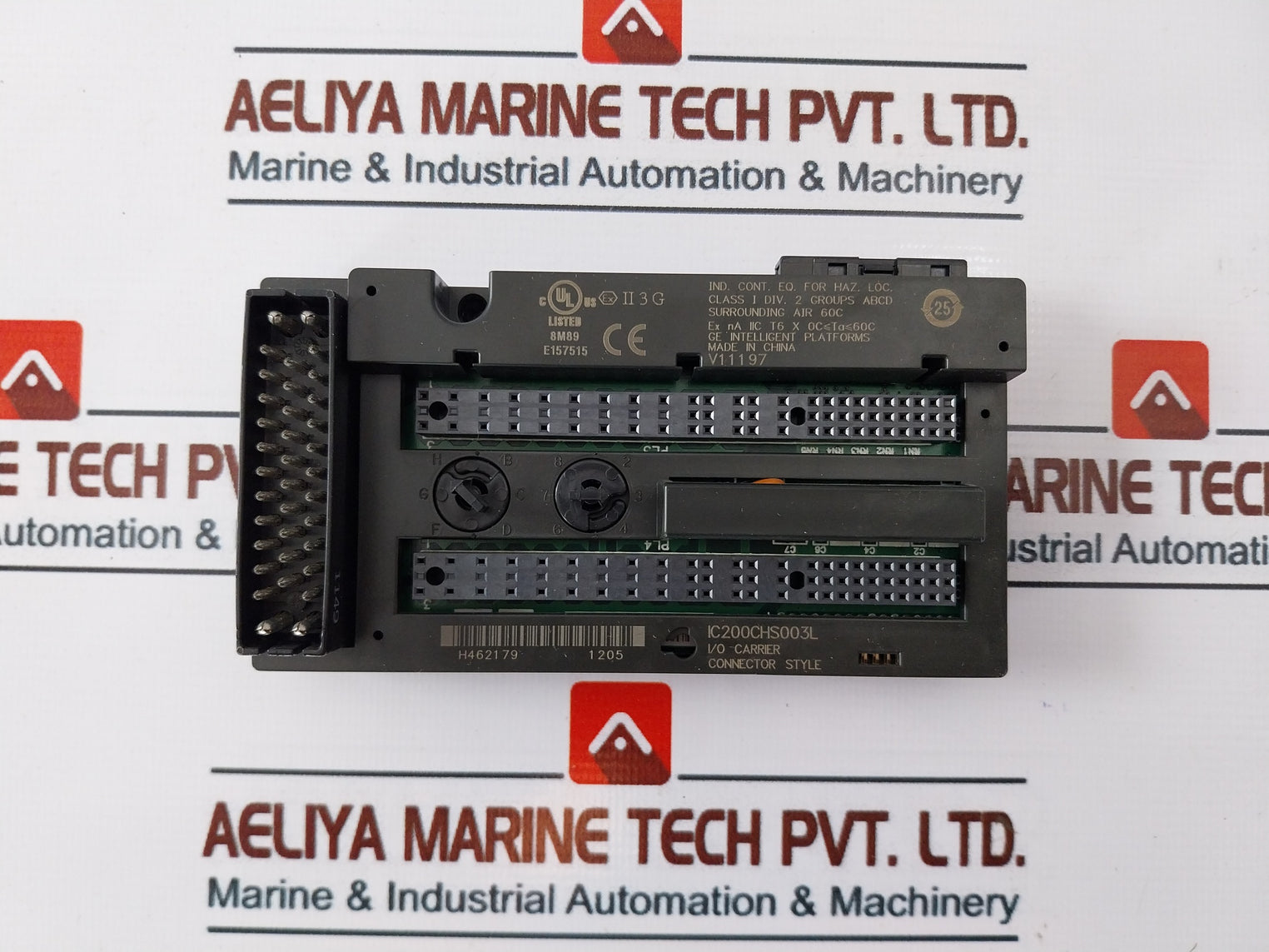 General Electric Ic200Chs003L Connector Style I/O Carrier