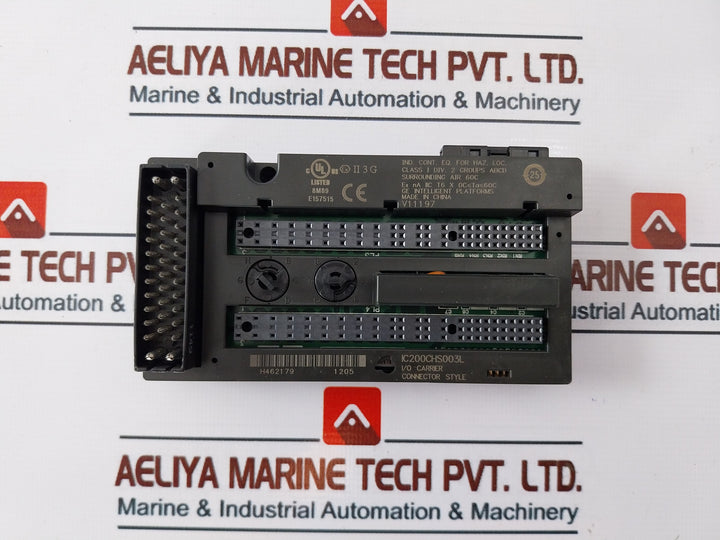 General Electric Ic200Chs003L Connector Style I/O Carrier