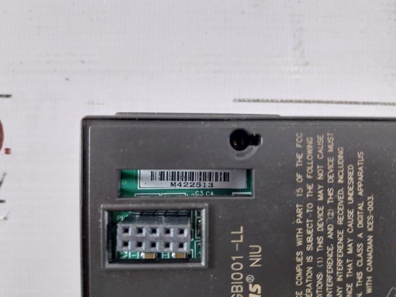 General Electric Ic200Gbi001-ll Network Interface Unit 44A739913-001R02