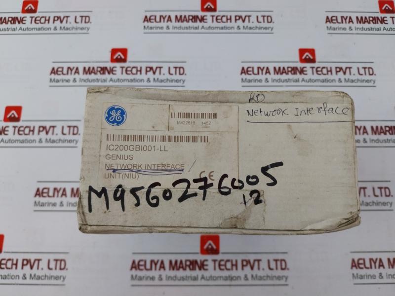 General Electric Ic200Gbi001-ll Network Interface Unit 44A739913-001R02